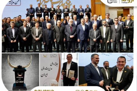 پتروشیمی اروند برای دومین سال پیاپی تندیس زرین جایزه ملی مدیریت مالی ایران را کسب کرد
