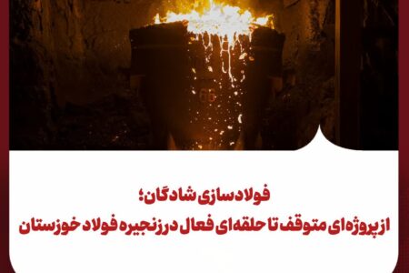از پروژهای متوقف تا حلقهای فعال در زنجیره فولاد خوزستان