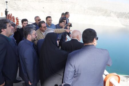 بازدید استاندار خوزستان از سد و نیروگاه مارون