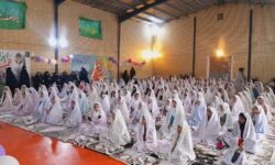برگزاری جشن تكلیف 500 دانش آموز بخش غیزانیه توسط نفت و گاز مارون