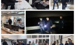 بازدید شبانه مدیر عامل سازمان آب و برق خوزستان از نیروگاههای استان/ قدردانی از تلاش بیوقفه کارکنان