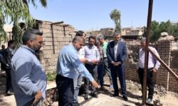 بازدید مدیرعامل شرکت آب و فاضلاب اهواز از ایستگاه غزنوی