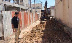 اصلاح خطوط فاضلاب در مناطق بهره برداری فاضلاب