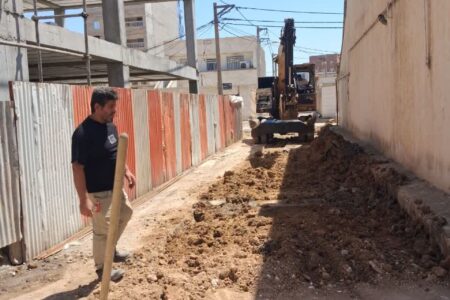 اصلاح خطوط فاضلاب در مناطق بهره برداری فاضلاب