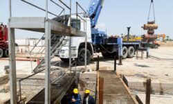 احیای چاه پرفشار میدان اهواز بدون استقرار دکل