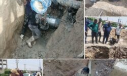 رفع مشكل آب مناطق زرگان و کوی فدک در اهواز