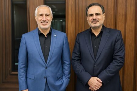 دیدار مدیرعامل شرکت مناطق نفتخیز جنوب با معاون رئیس جمهور