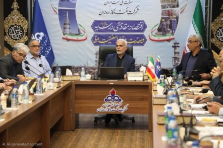 تاكید مدیرعامل اروندان بر اجرای منظم برنامه‌های عملیاتی برای استمرار و افزایش تولید