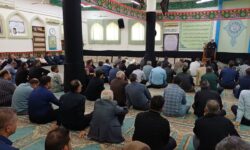 برگزاری آیین بزرگداشت ارتحال قائد شهید در شرکت بهرهبرداری نفت و گاز کارون