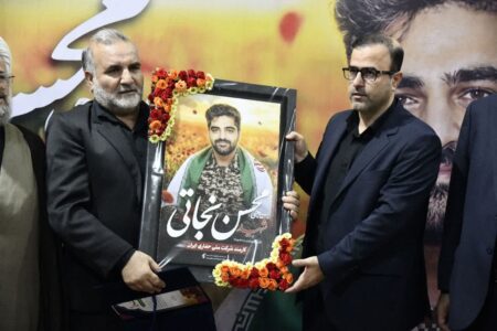 آیین بزرگداشت شهید محسن نجاتی در شرکت ملی حفاری ایران برگزار شد