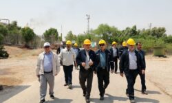 دیدار سرپرست مدیریت عملیات نفت و گاز مارون با كاركنان عملیاتی