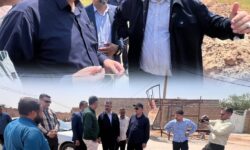 بازدید از روستای زویر چری؛ بررسی روند توسعه شبکه و چالش‌های آبرسانی