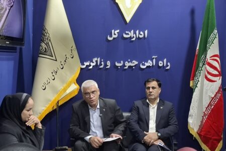مدیرکل راه‌آهن جنوب: رشد ۱۲۶ درصدی حمل ریلی کالاها در ایام جنگ/با توسعه زیرساخت‌ها، کندی سیر قطارها به صفر رسید