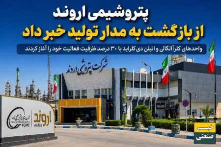پتروشیمی اروند از بازگشت به مدار تولید خبر داد
