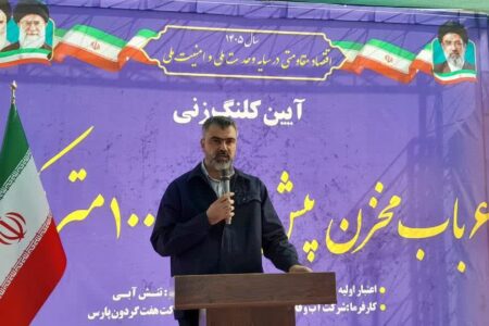 آغاز عملیات اجرایی احداث ۶ مخزن پیش‌ساخته آب آشامیدنی در اهواز با اعتبار ۶۰۰ میلیارد ریال