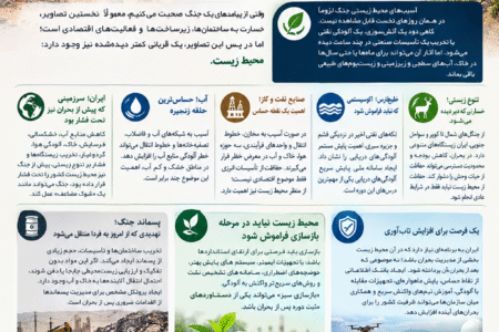 جنگ و محیط زیست ایران؛ آزمونی برای تابآوری سرزمینی