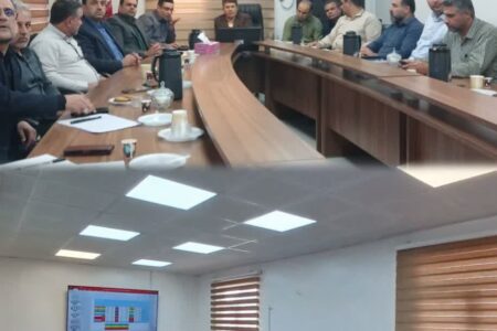 برگزاری جلسه ارزیابی عملکرد شش‌ماهه معاونت خدمات مشترکین و درآمد آبفا اهواز
